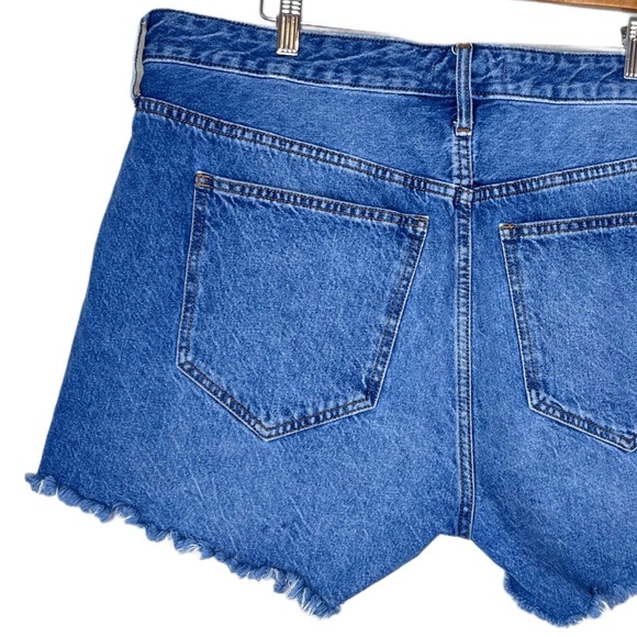 Madewell Sz 16W Relaxed Denim Shorts - Picture 5 of 14